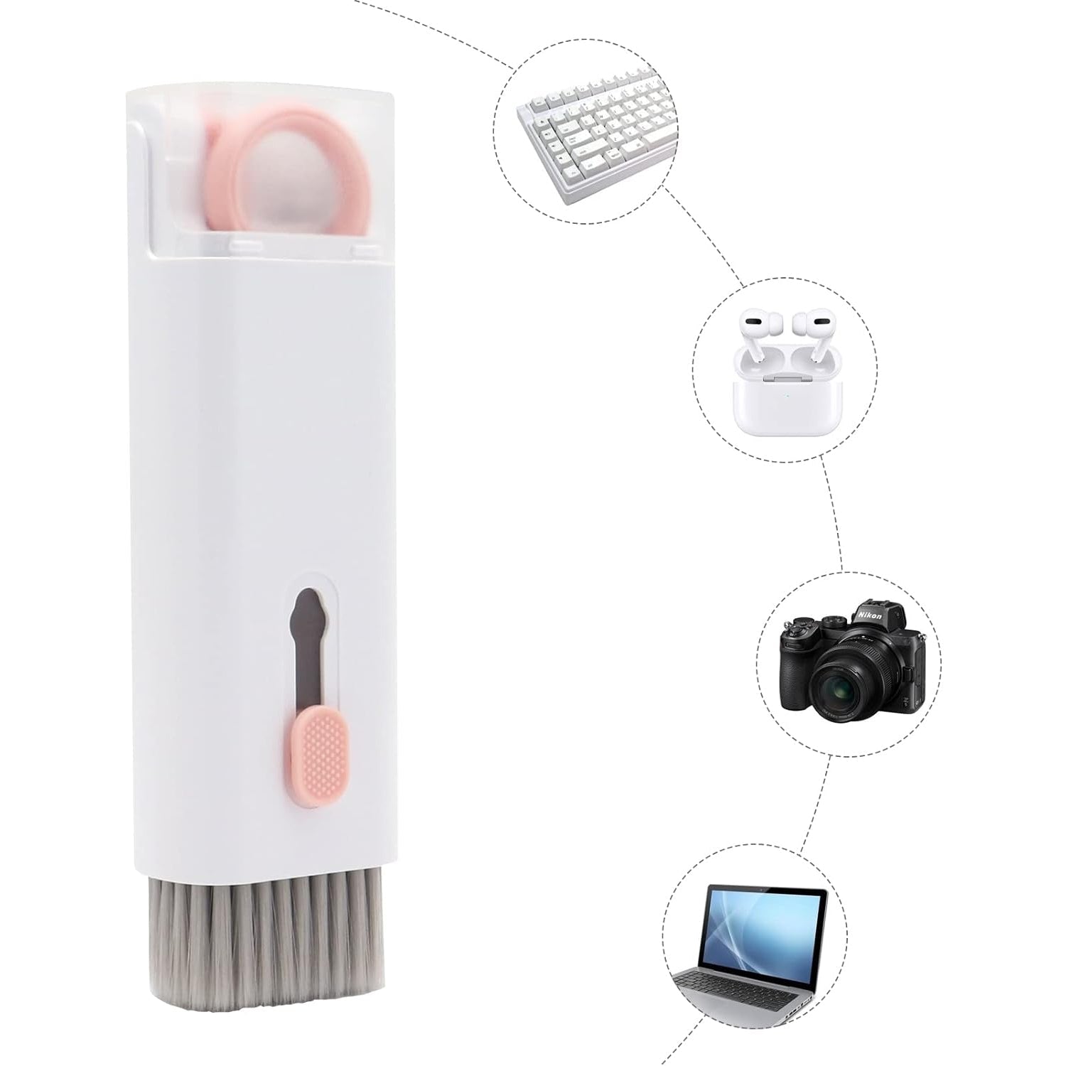 6592 10in1 Keyboard Cleaning Kit, Professional Cell Phone Cleaning Kit with Brush and Keyboard Cleaning, Multifunctional Cleaning Kit for Airpods, Laptop, Headphones, Screen (10in1) 6592 10in1 Keyboard Cleaning Kit, Professional Cell Phone Cleaning Kit with Brush and Keyboard Cleaning, Multifunctional Cleaning Kit for Airpods, Laptop, Headphones, Screen (10in1)